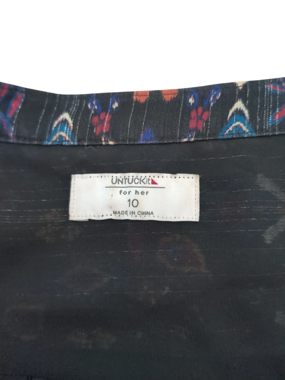 UNTUCKit semi sheer